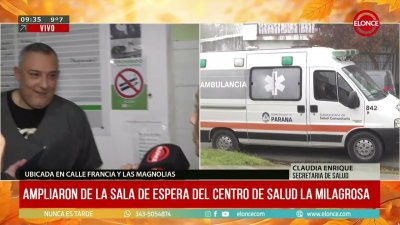 Mejoras en un centro de salud de Paran&aacute;